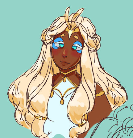 i didn't do the hair thing