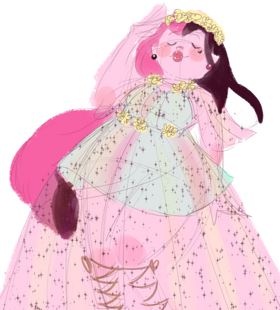 Draculaura in a Eldarya outfit